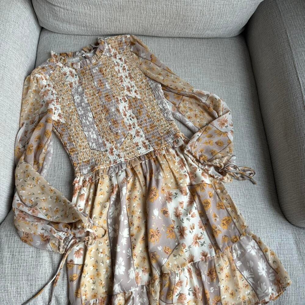 Aura floral dress